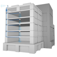 Custom Building Cell Signal Booster Systems multistory building signal booster system
